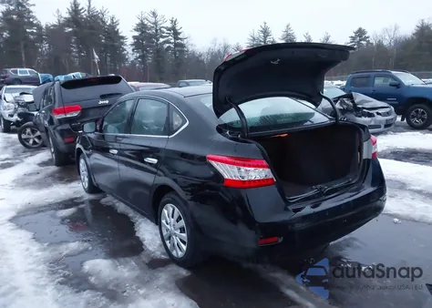 2015 Nissan Sentra S from USA, damaged, VIN 3N1AB7AP3FY234332